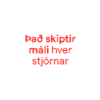 Vinstrigraen vg kosningar vinstri græn vinstrigræn Sticker