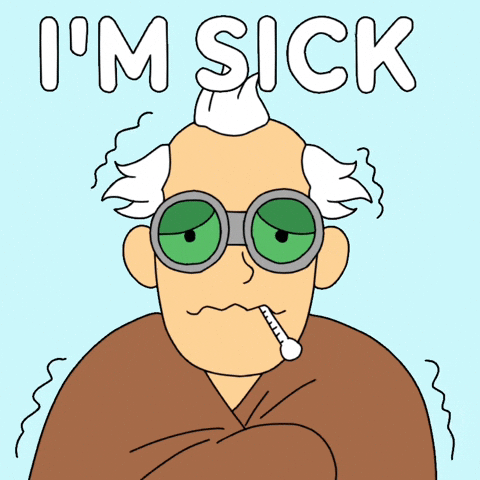 Sick Mood GIF by 3dFrankenPunks