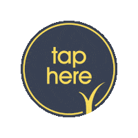 Tap Here Sticker by Easigrass