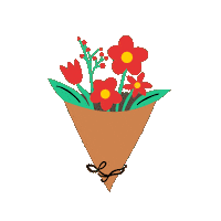 Mothers Day Flowers Sticker by Jessica Lau