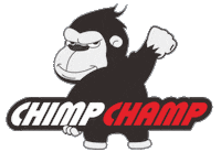 CHIMPCHAMPFITNESS biceps chimpchamp rwah Sticker