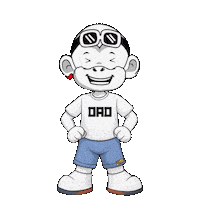 Best Dad Sticker by Zhot