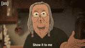 Demanding Hand It Over GIF by Adult Swim