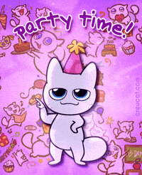 Happy Dance GIF by Créu Cat