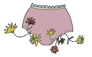 thevelvetdust feminist underwear panties undies Sticker