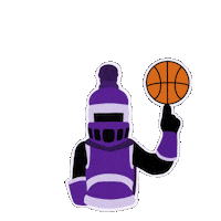 Basketball Spinning Sticker