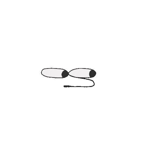 Angry Eyes In The Dark Sticker by gasta