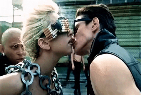 music video kiss GIF by Lady Gaga