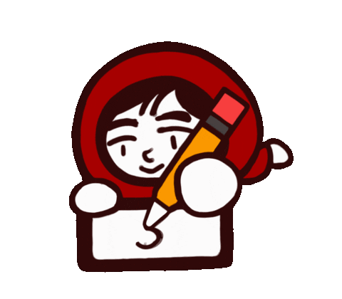 Digital Art Hello Sticker
