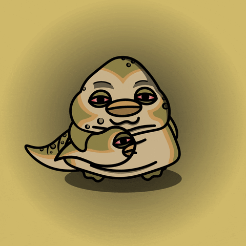 digitalducks stabby quacks digital ducks duck with knife GIF
