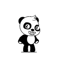 Panda Bolivia Sticker by Cuponet App