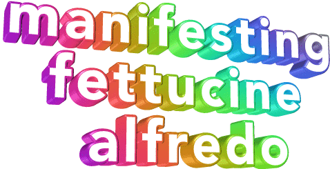 Manifesting Sticker by AnimatedText