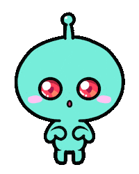 Alien Sticker by yu-san