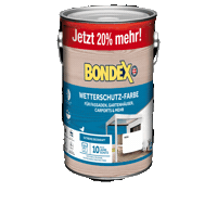 Wetterschutz Sticker by Bondex