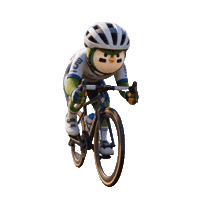 Racing Pedaling Sticker by ZaddyFi