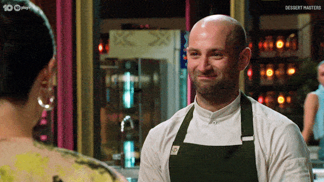 Happy Dessert GIF by MasterChefAU