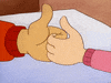 nicksplat thumb wrestling GIF
