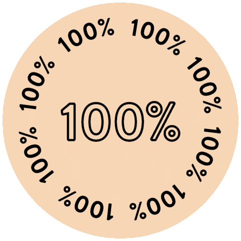100 Sticker by Melissa Froehlich