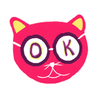 fabssstudio cat ok gato muy bien Sticker