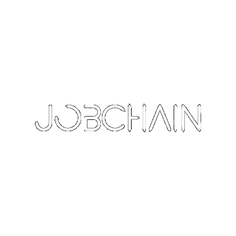 jobchain giphygifmaker crypto bitcoin cryptocurrency Sticker