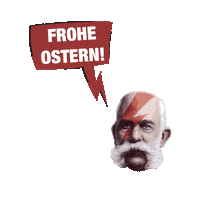 Happy Easter Sticker by Kaiser Franz Disco