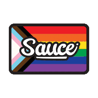 sauceessentials pride california michigan arizona Sticker