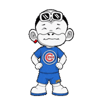 Chicago Cubs Baseball Sticker by Zhot