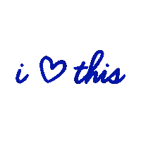 Love It Hearts Sticker