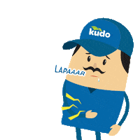 hungry breakfast Sticker by Kudo Indonesia