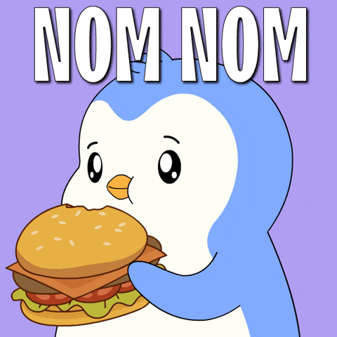 Burger King Eating GIF by Pudgy Memez