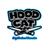 Hoodcatmfg latino lowrider lowbrow chicano Sticker