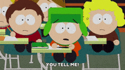 kyle broflovski teeth GIF by South Park 
