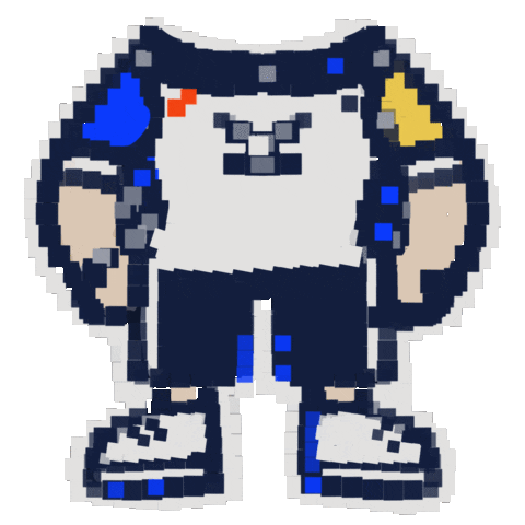 Pixel Body Sticker