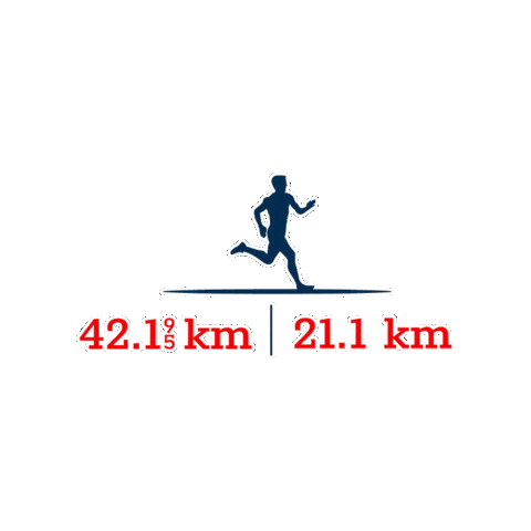OstseeMantri giphygifmaker run marathon triathlon Sticker