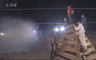 Nik Wallenda Highwire GIF by Volcano Live! with Nik Wallenda