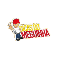Centermegaoficial amarelo dica vermelho meguinha Sticker