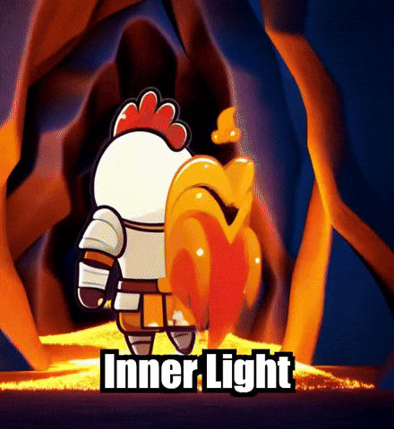 Inner Light Wisdom GIF by Zorooster