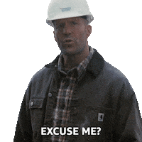 Excuse You Sticker by A Working Man