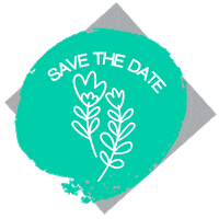 Save The Date Sticker by Ana Gonzalez joyas