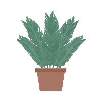 Hair Plant Sticker by Glitch