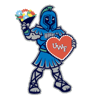 Valentines Day Hearts Sticker by UWF