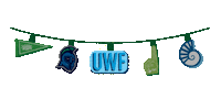 University Of West Florida Holiday Sticker by UWF