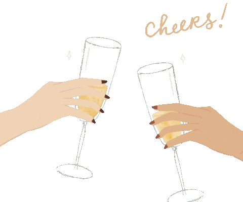 Christmas Cheers Sticker by Nama Official