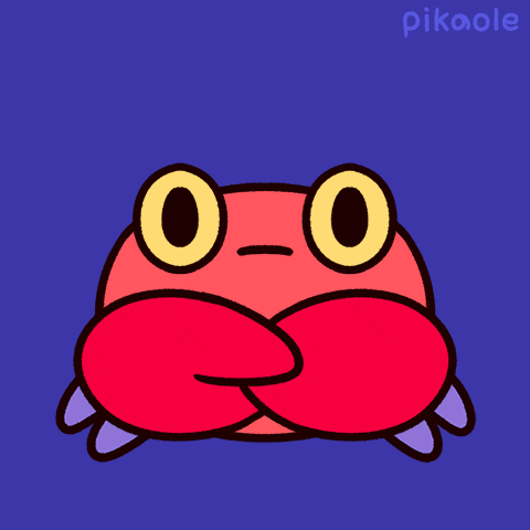 Crab Eye Twitching GIF by pikaole