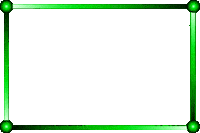 Flashing Light Green Sticker