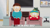 I LIVE IN A HOT DOG!