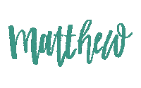 Matthew Name Tag Sticker