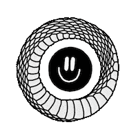 ajentlida smile snake acid ouroboros Sticker