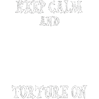 Keep Calm Summer Fun Sticker by The Addams Family
