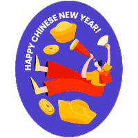 Chinese New Year Money Sticker by klooktravel
